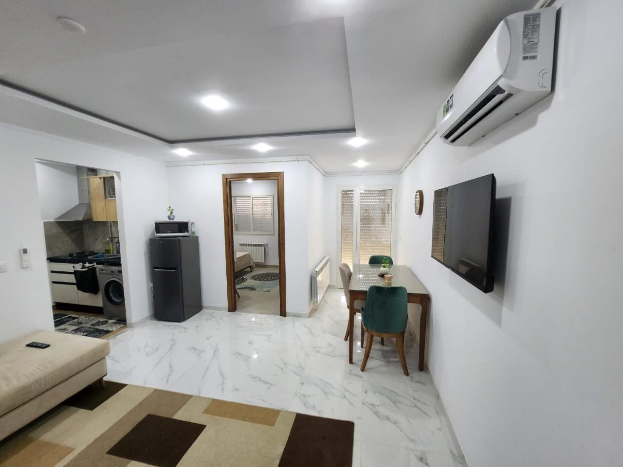 Elegant S1 Meuble Garde A Ariana -Tunis Apartment Bagian luar foto